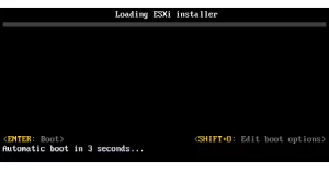 تنظیمات Boot Options در ESXi 7