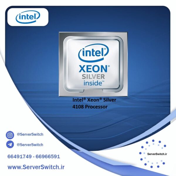 پردازنده 8 هسته ای سرور Intel Xeon Silver 4108
